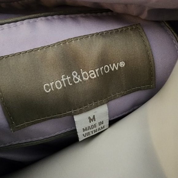 CROFT & BARROW Light Purple Long Sleeve Peacoat Jacket Womens Size M Medium - Picture 5 of 7